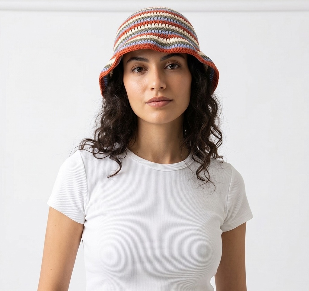 Terracotta Aswan Bucket Hat